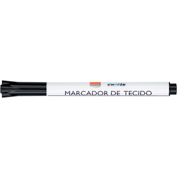 Imagem de Caneta Para Tecido 6 Cores Brw