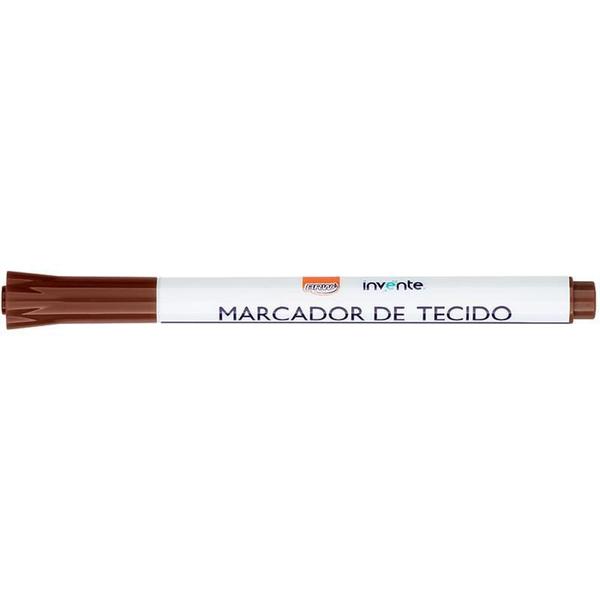 Imagem de Caneta Para Tecido 6 Cores Brw