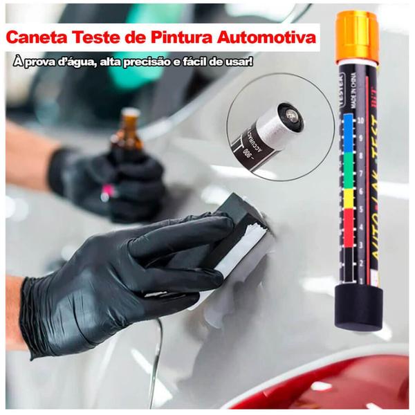 Imagem de Caneta para verificar Pintura Carro Batido - Magnética ideal para vistoriaro veículo. - LAkCAR