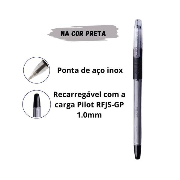 Imagem de Caneta pilot bps grip media 1.0mm c/03 cores