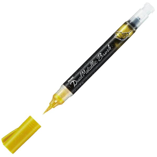 Imagem de Caneta Pincel Dual Metallic Brush Pentel