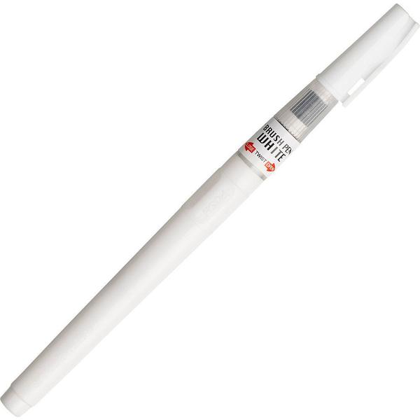 Imagem de Caneta Pincel Flexível Kuretake White CNBW-01S