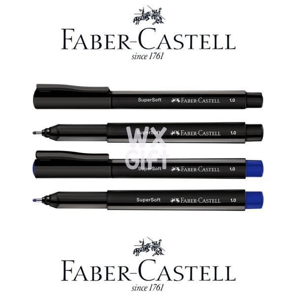 Imagem de Caneta Ponta Porosa Supersoft Pen 1.0mm Unidade - Faber-Castell / WX Gift