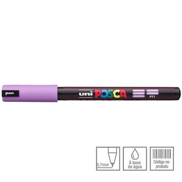 Imagem de Caneta Posca Marcador Uni-Ball PC-1MR Lavanda Pastel P11