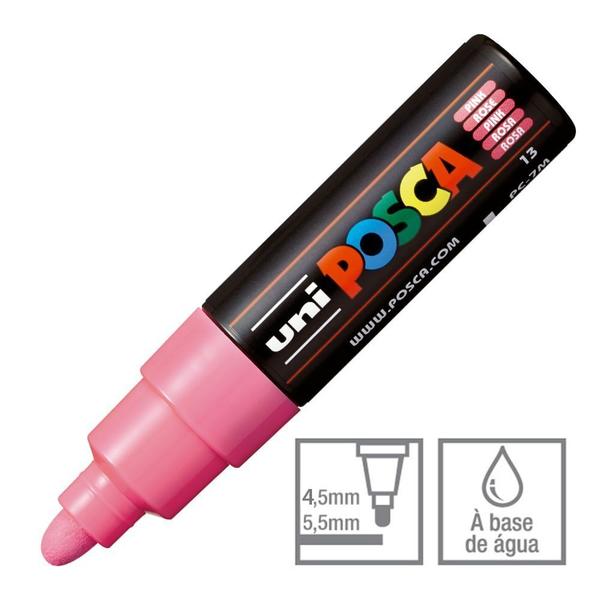 Imagem de Caneta Posca Marcador Uni-Ball PC-7M Rosa 13