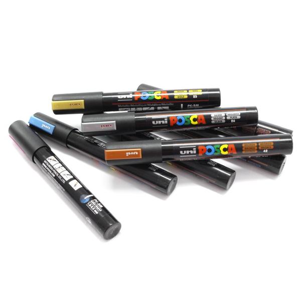 Imagem de Caneta Posca Metallic Colours Pc-5m com 8 Unidades