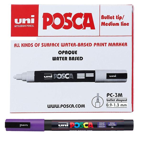 Imagem de Caneta Posca PC-3M UniBall 6 Unidades