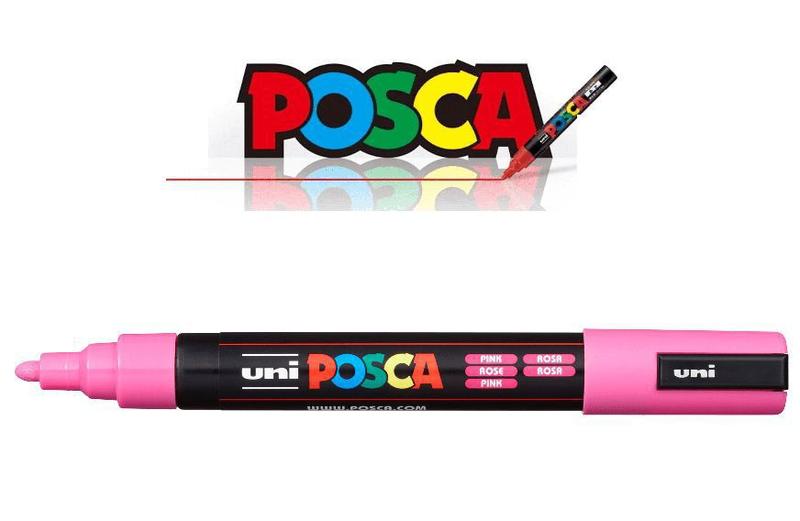 Imagem de Caneta Posca Pc-5m Unitaria Cor Rosa