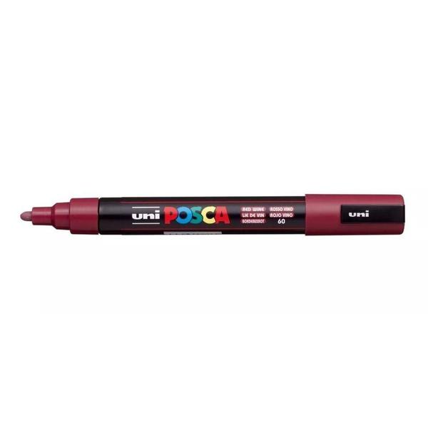 Imagem de Caneta Posca PC-5M Vermelho Vinho - Uniball