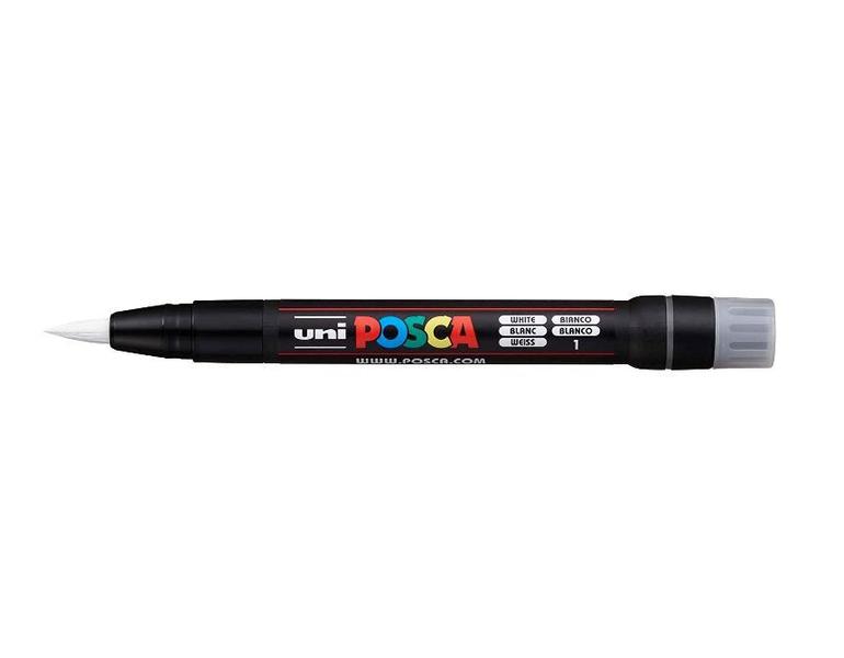 Imagem de Caneta Posca Pincel Brush Pen Marcador Uni PCF-350