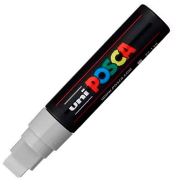 Imagem de Caneta Posca Uni Ball Extra Larga PC-17K Ponta Extra Grossa em Acrílico 15 mm - Cor White