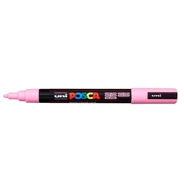 Imagem de Caneta Posca Uni-Ball PC-5M 1.8mm-2.5mm Rosa Claro