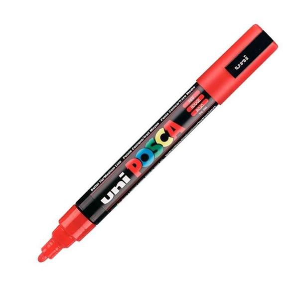 Imagem de Caneta Posca Uni Ball Pc-5M Vermelho