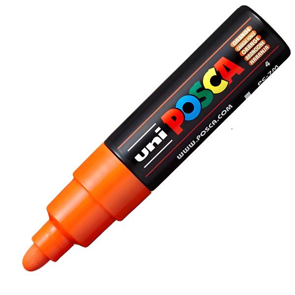 Imagem de Caneta Posca Uniball PC-7M Ponta Laranja