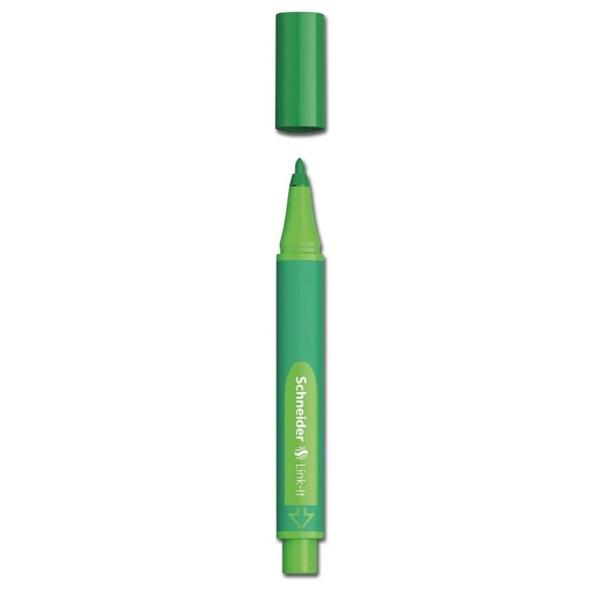 Imagem de Caneta Schneider Fibrepen Link It - Verde Escuro Ref. 1920-04