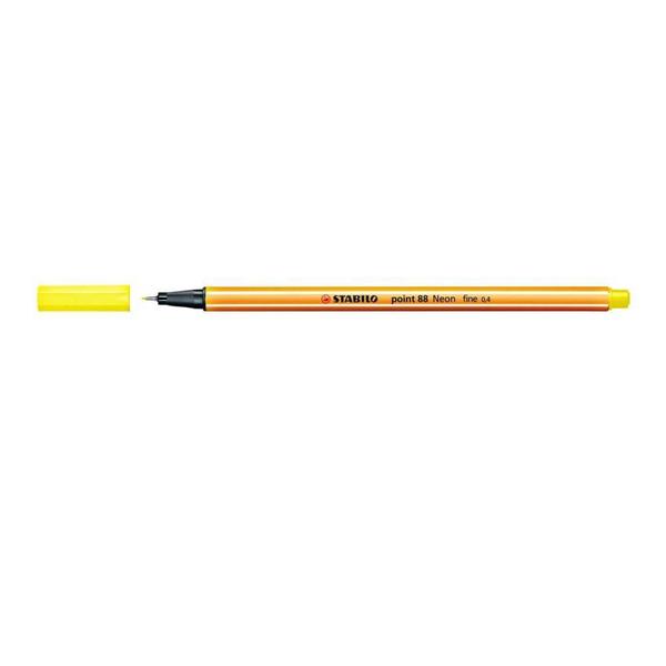 Imagem de Caneta Stabilo 88/024 Point Amarelo Neon