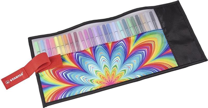 Imagem de Caneta Stabilo Arty Pen 68 Rollerset Com 25 Cores Limitada