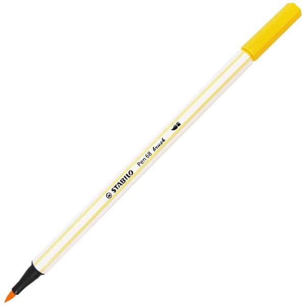 Imagem de Caneta Stabilo Pen 68 Brush 44 Amarelo