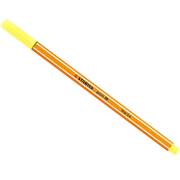 Imagem de Caneta Stabilo Point 88/24 Fine 0,4 Lemon Yellow