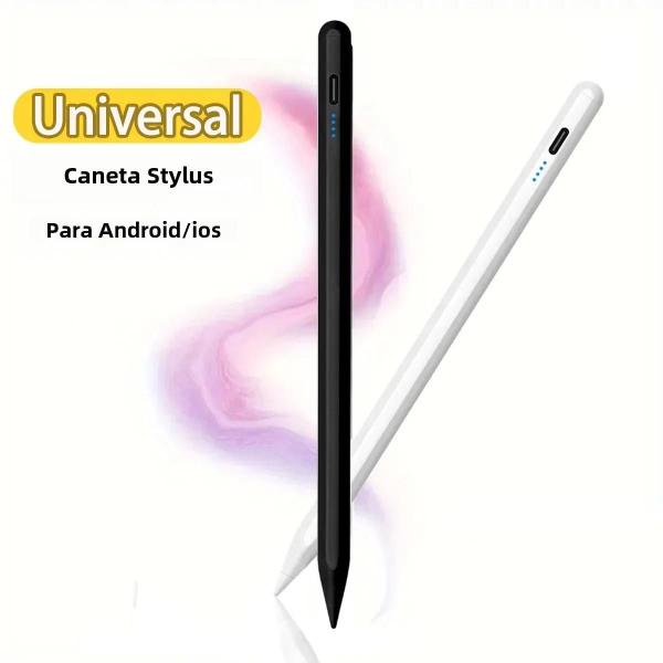 Imagem de Caneta Stylus Universal para Tablets e Smartphones - Compatível com iOS, Android e Windows