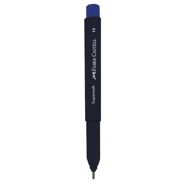 Imagem de Caneta SuperSoft 1.0mm Azul Faber-Castell Vendida a unidade