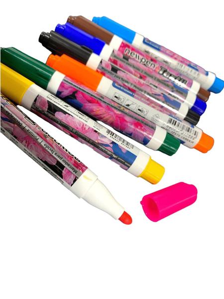 Caneta Têxtil Para tecido Tinta Acrílica Big Newpen Imagem de Caneta Têxtil Para tecido Tinta Acrílica Big Newpen