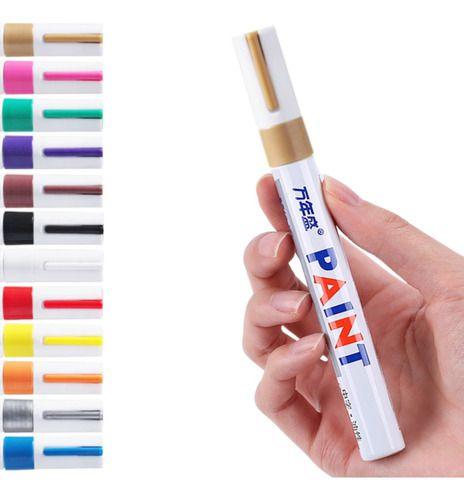 Caneta Tinta Óleo Permanente Prova D'água Tênis Pneu Tecido - LadyTai Imagem de Caneta Tinta Óleo Permanente Prova D'água Tênis Pneu Tecido