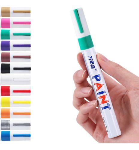 Caneta Tinta Óleo Permanente Prova D'água Tênis Pneu Tecido - LadyTai Imagem de Caneta Tinta Óleo Permanente Prova D'água Tênis Pneu Tecido