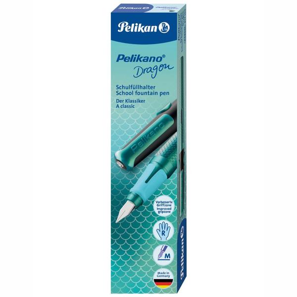 Imagem de Caneta Tinteiro Dragon Pelikano Visor Nível de Tinta Pelikan