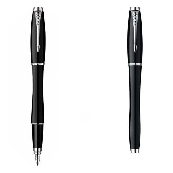 Caneta Tinteiro Parker Urban Fashion Black - Preto Brilhante Imagem de Caneta Tinteiro Parker Urban Fashion Black - Preto Brilhante