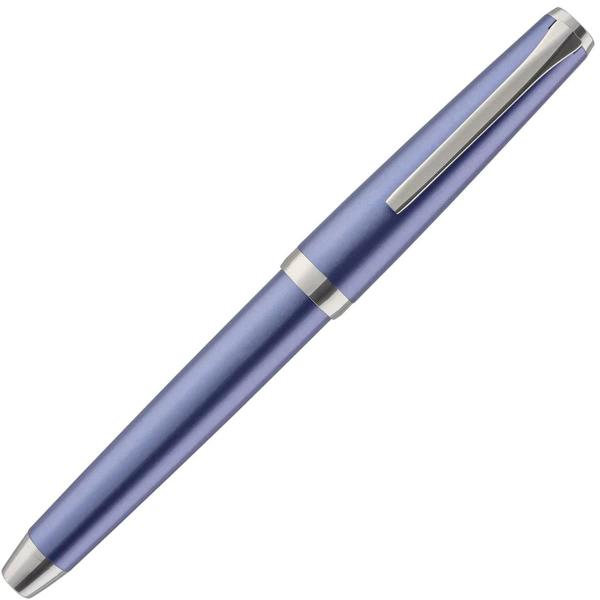 Imagem de Caneta-tinteiro PILOT Metal Falcon Collection Sapphire Fine Nib