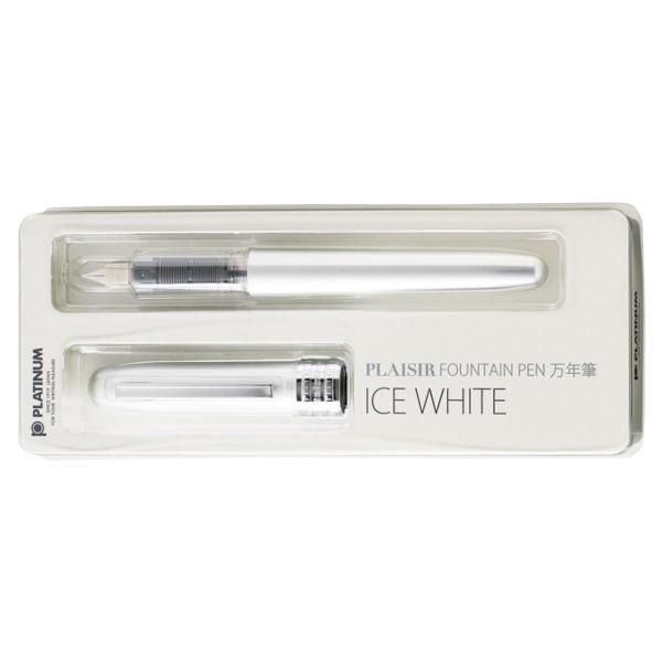 Imagem de Caneta Tinteiro Platinum Plaisir - 0.3 Ice White 