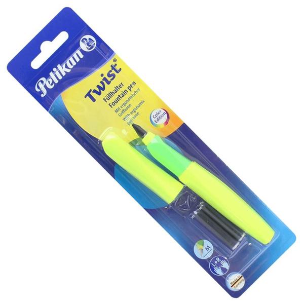 Imagem de Caneta Tinteiro Twist Neon Yellow Pelikan Pelikan