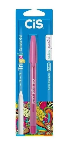 Imagem de Caneta Trigel Rosa Tom Pastel 0.8mm Blister Cis