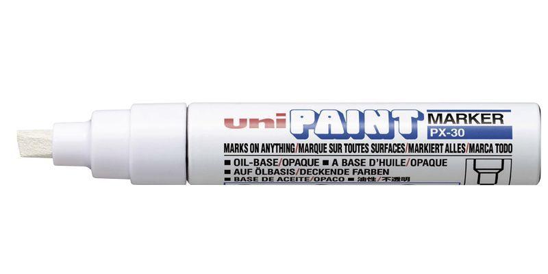 Imagem de Caneta Uni-Ball Uni Paint Grosso 4.0 mm Branco PX-30