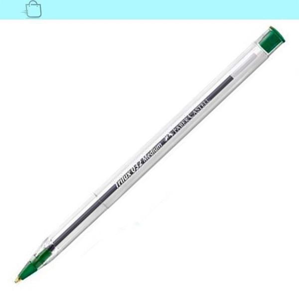 Imagem de Caneta Verde Trilux 032 Medium Faber Castel 10 Unidades