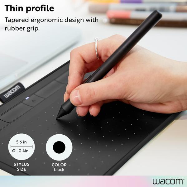 Imagem de Caneta Wacom LP1100K 4K para tablet Intuos preta