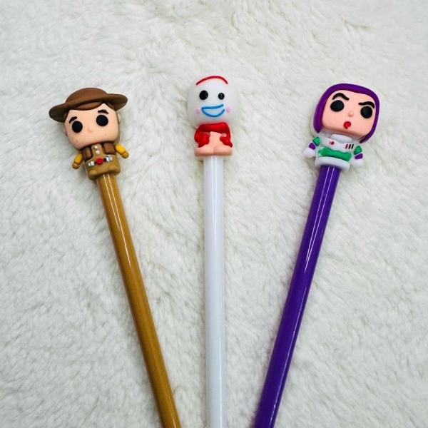 Canetas Colecionáveis Disney bichinhos Kawaii Fina Fofinhas