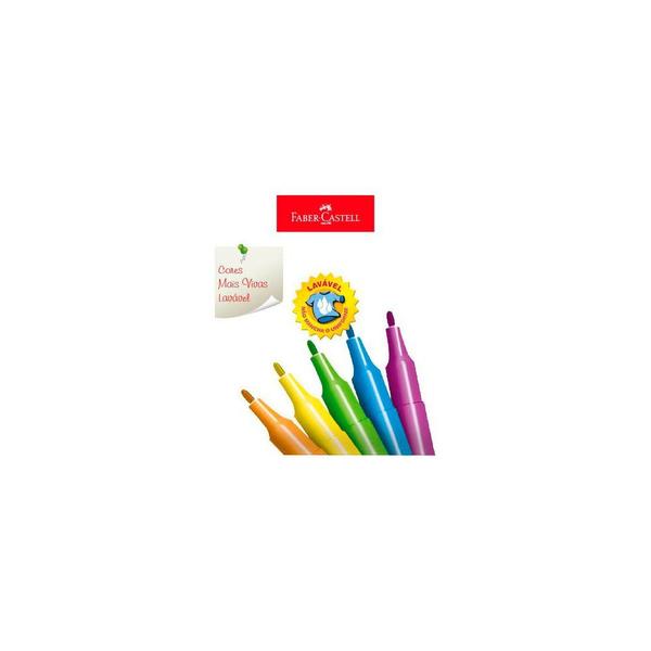 Imagem de Canetinha Colors 24 Cores Faber-Castell