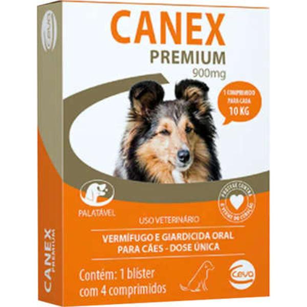 Imagem de Canex Premium 900mg - Vermifugo para Cães de até 10kg