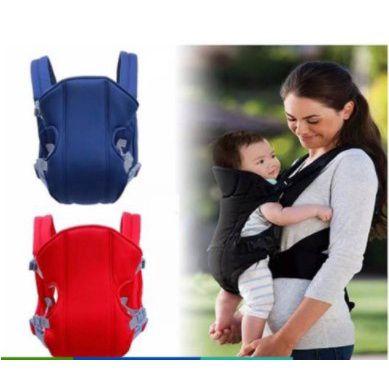 Imagem de Canguru Carrega Bebê Ergonômico Passeio Importway 3 em 1 Posições Baby Até 15 Kg COR AZUL