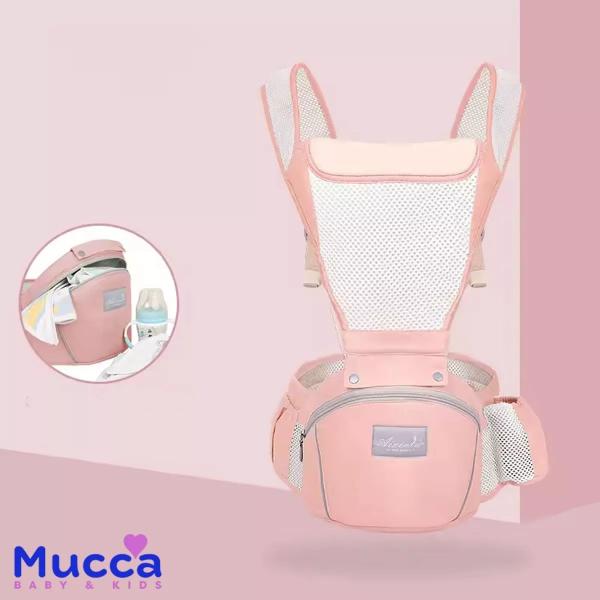 Imagem de Canguru Ergonômico de Passeio Carregador de Bebê Confort Cool Mucca