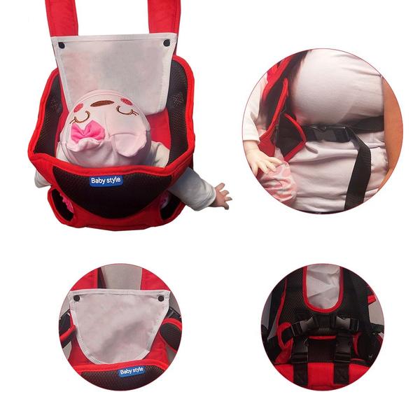 Imagem de Canguru Para Bebê 3 Posições Carregador Ergonômico Conforto