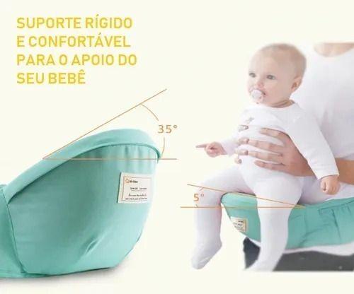 Imagem de Canguru Para Carregar Bebê Tipo Mochila C/ Almofada Original