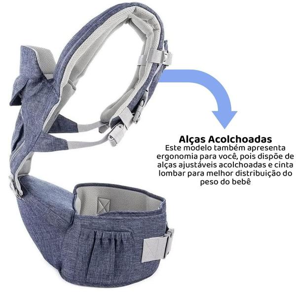 Imagem de Canguru Seat Line Kababy Jeans