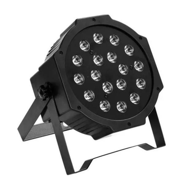 Imagem de Canhão 18 Leds Rgb Dmx Jogo De Globo De Luz