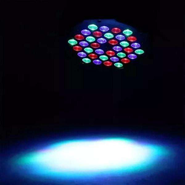 Canhão 36 Led Iluminação 110/220V Para Eventos Sociais - Black Watch Imagem de Canhão 36 Led Iluminação 110/220V Para Eventos Sociais