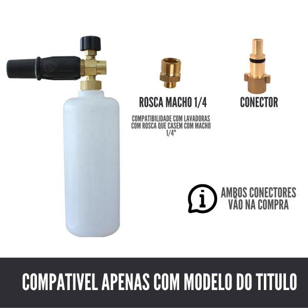 Imagem de Canhão De Espuma Snow Foam Lavadora Pressão Tekna Hlx110V