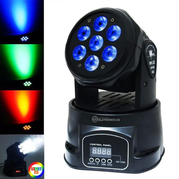 Imagem de Canhão De LED Moving Head HL-6818-7