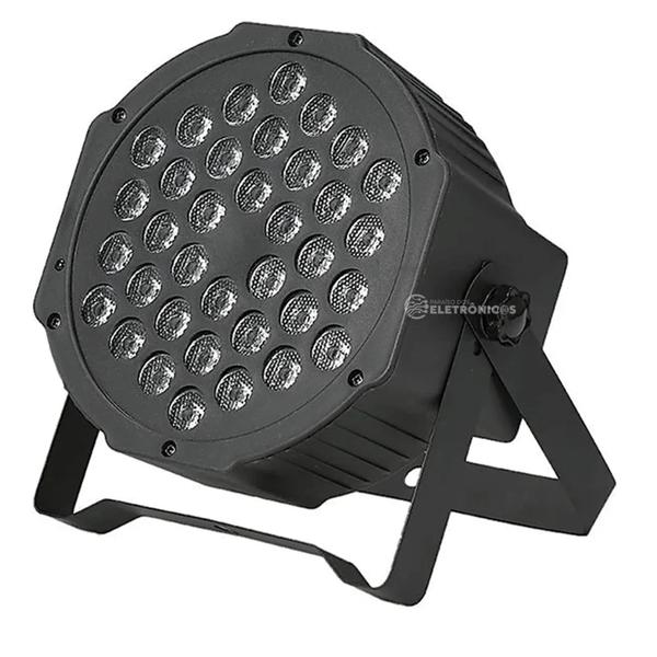 Imagem de Canhão De Led Refletor Jogo de Luz 36 LEDs 30W RGBW e Strobo P/ Palco, eventos, Luz para festa LK362